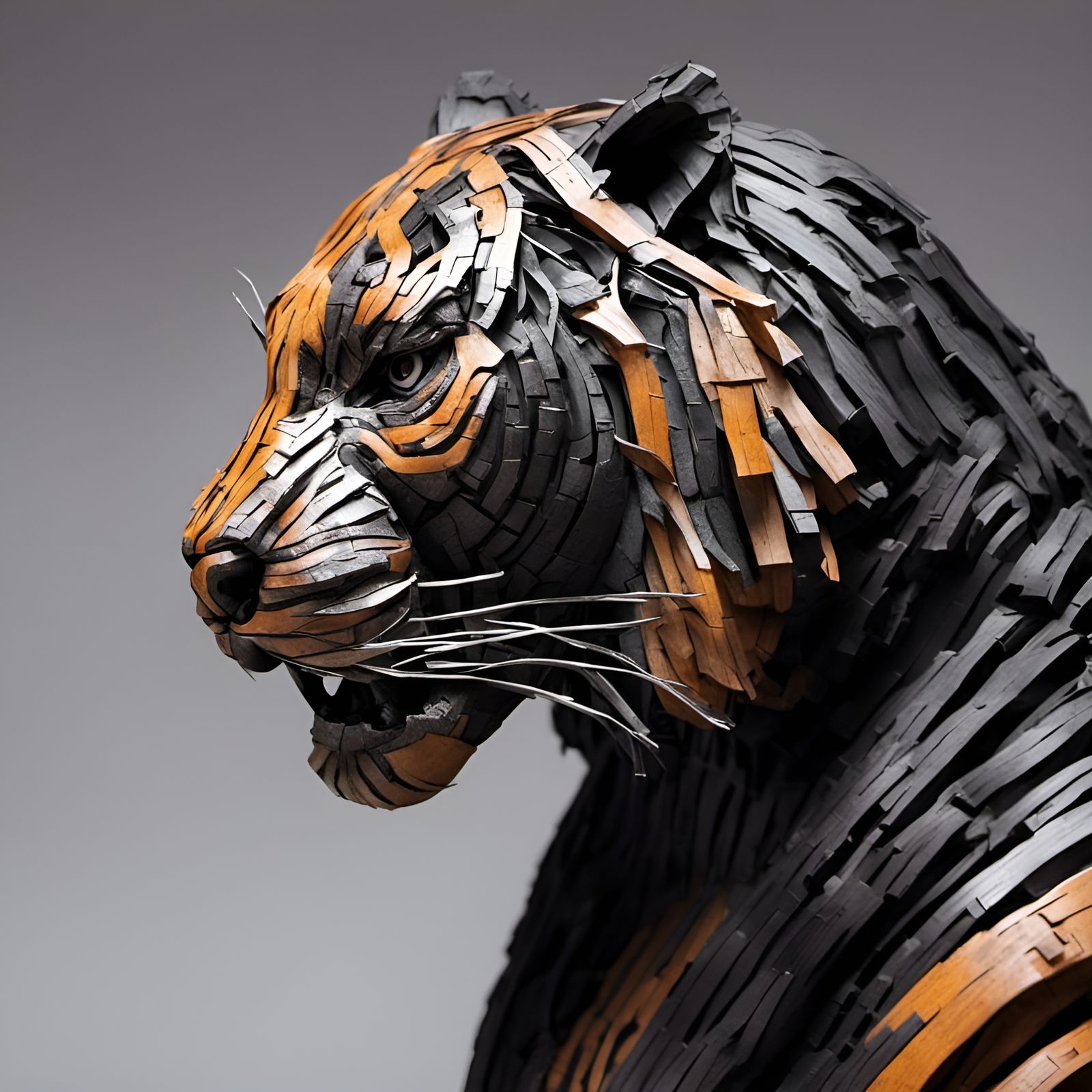 Daily Challenge - Recycled Tiger
