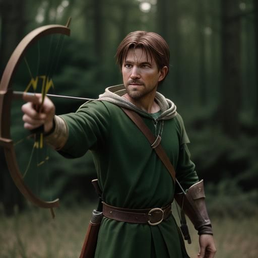 Robin Hood Archery in Cinematic Style