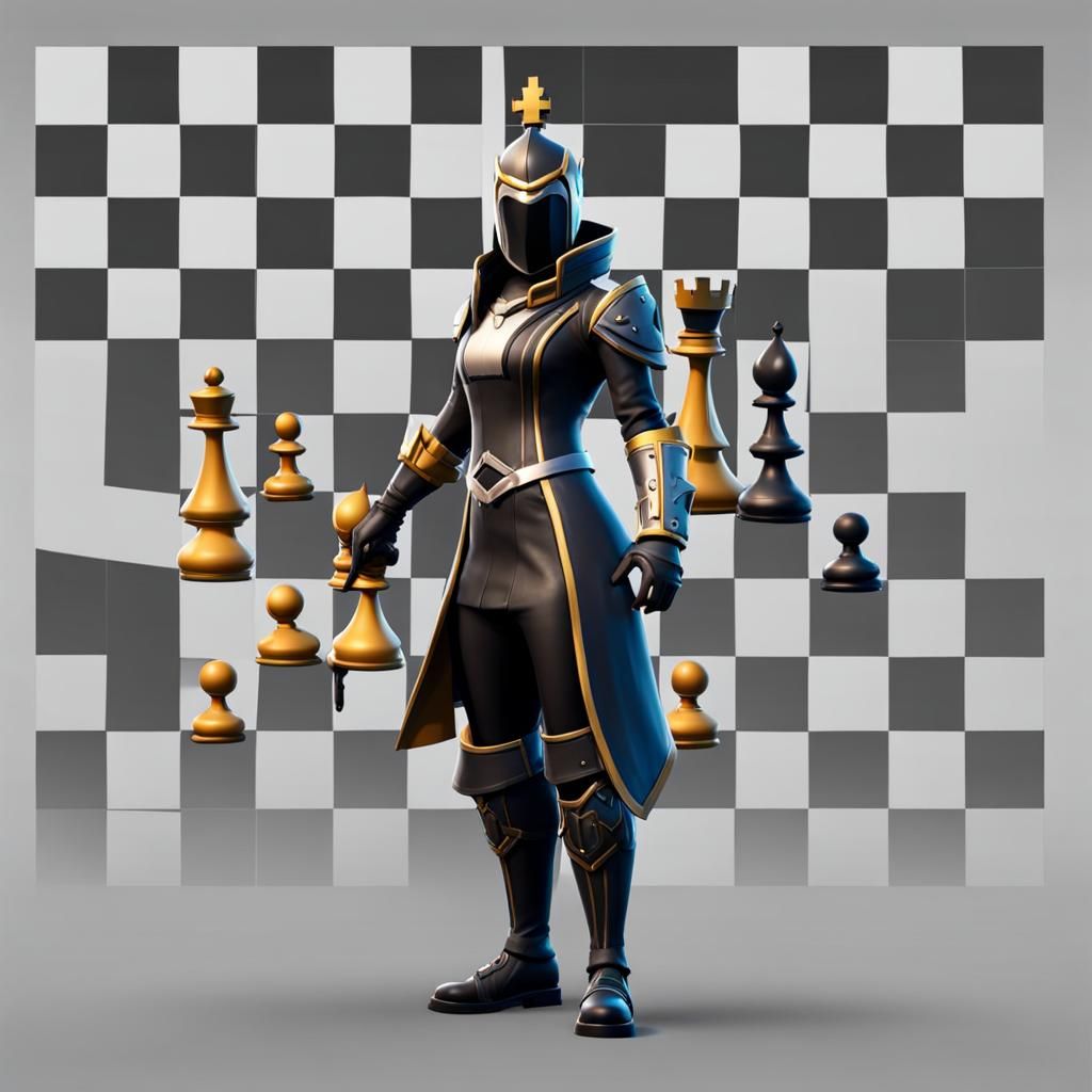 Fortnite Chess Queen Skin Concept Art