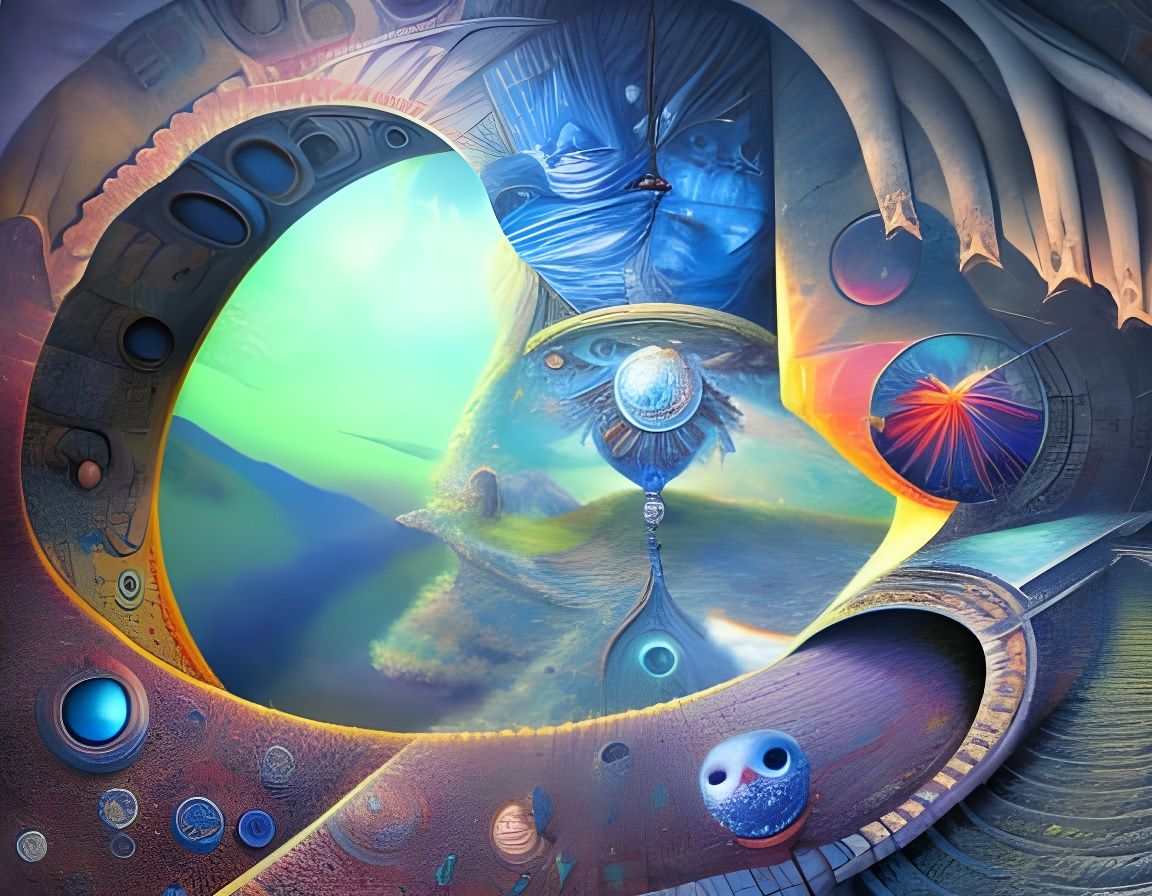 Epic Cosmic Galaxies with Solarpunk Starships