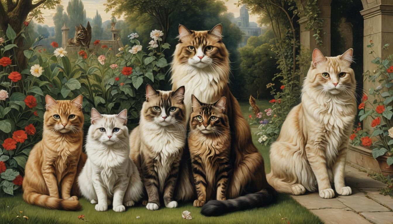 various Cats Wallpaper