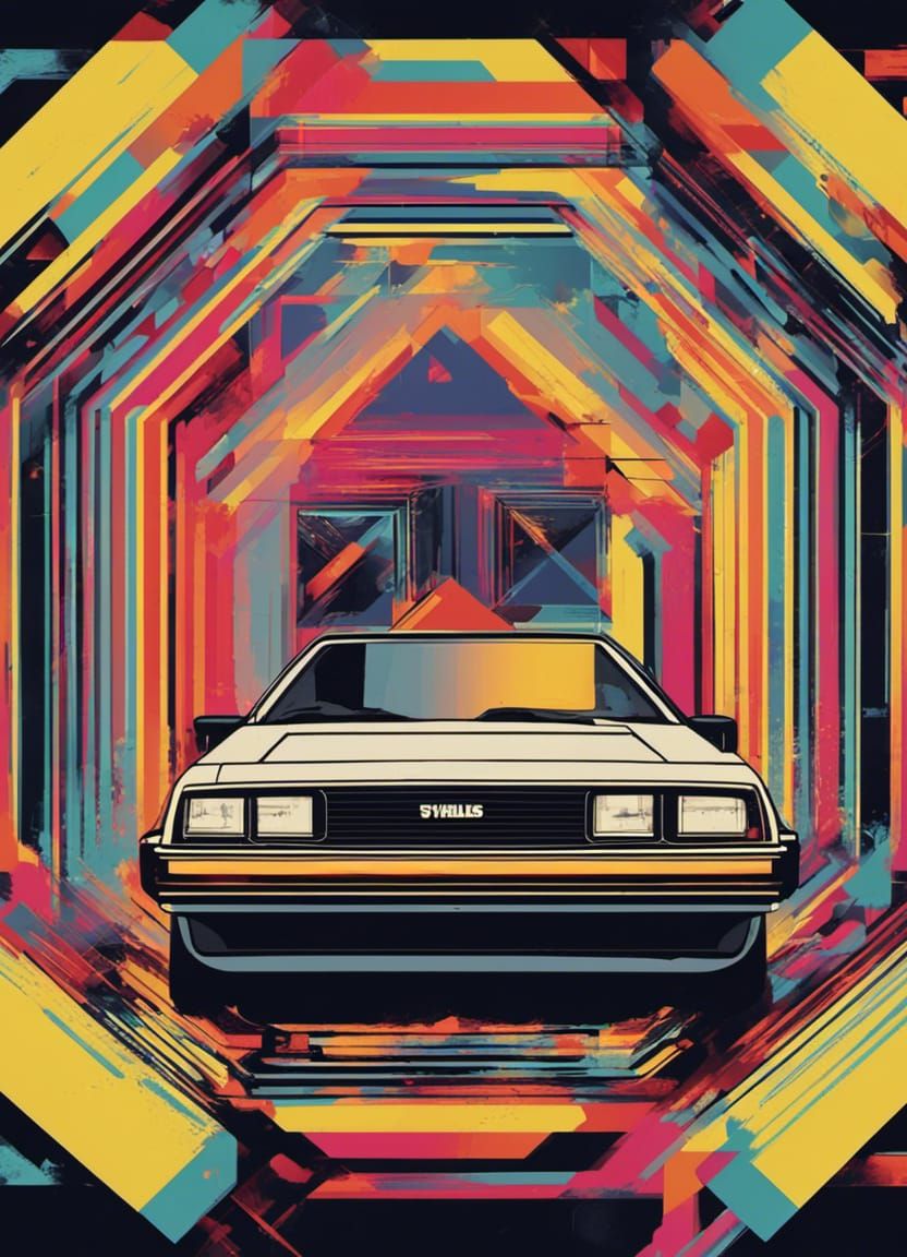 Back to the Future in Geometric Pop Art