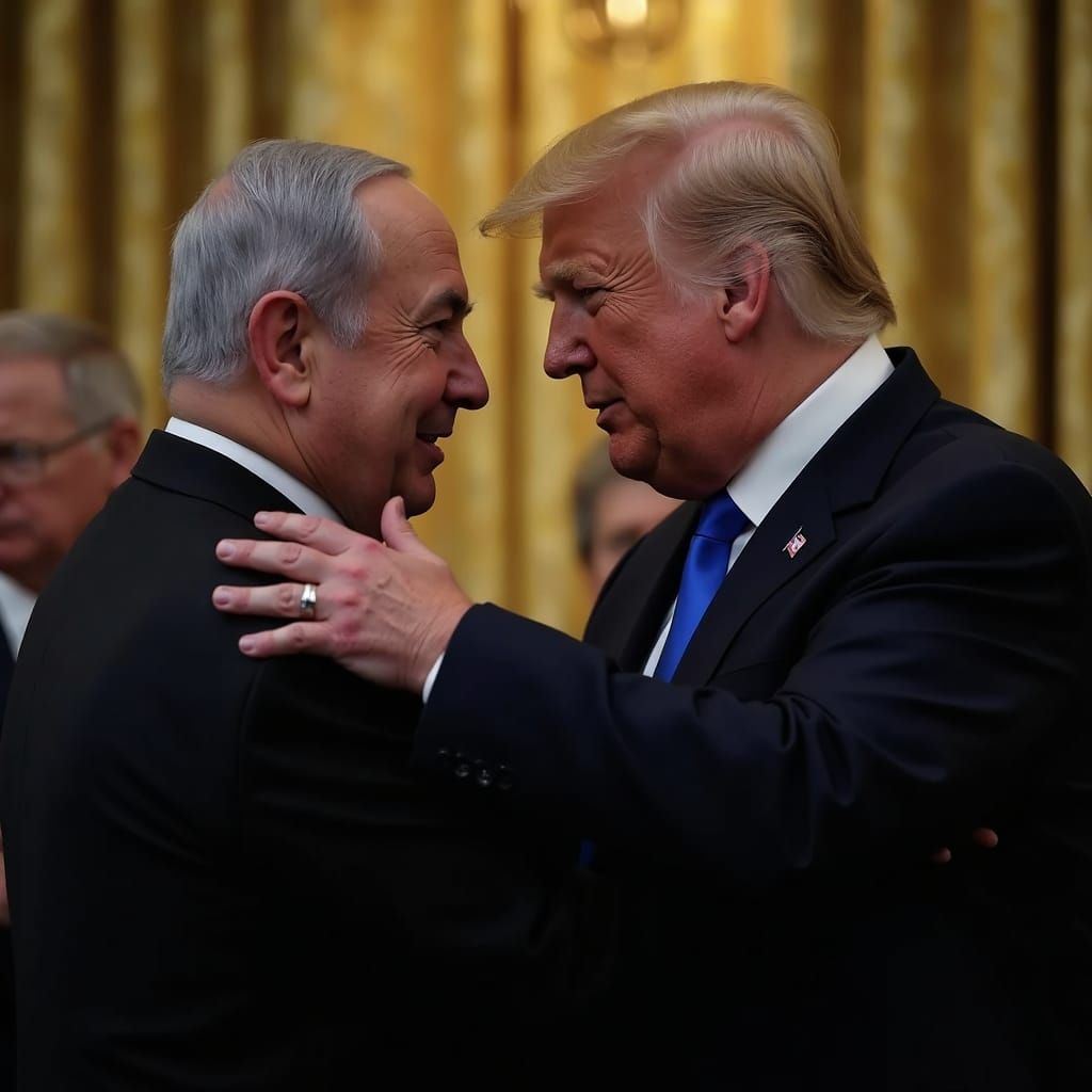 Photograph of Two Men Embracing in Soft Light