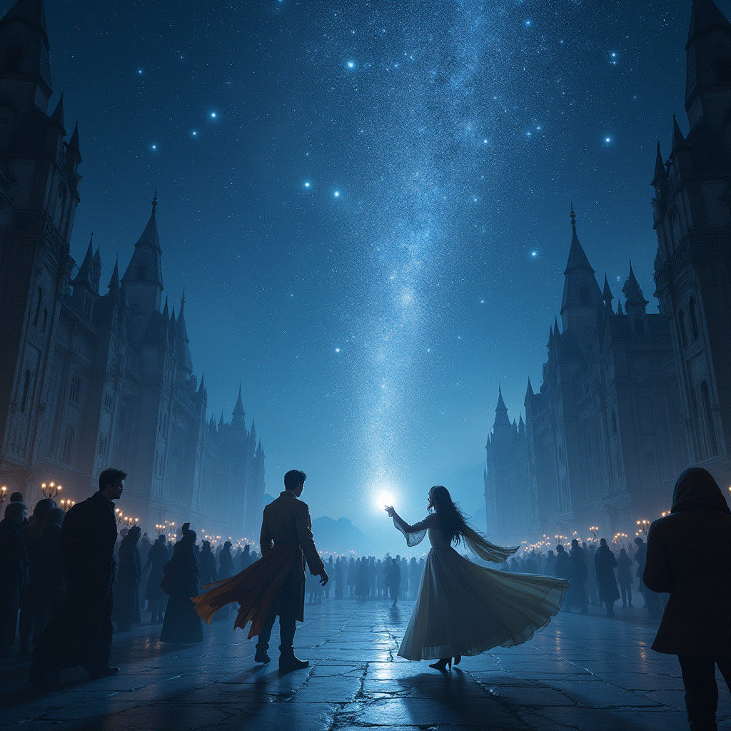 Enchanting Starlit Ball in Velaris