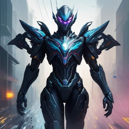 Dragon QR Code Art in Vibrant Futuristic Style