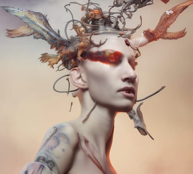 Surreal Opium Dreamscape by Spare, Heughe and Toyen