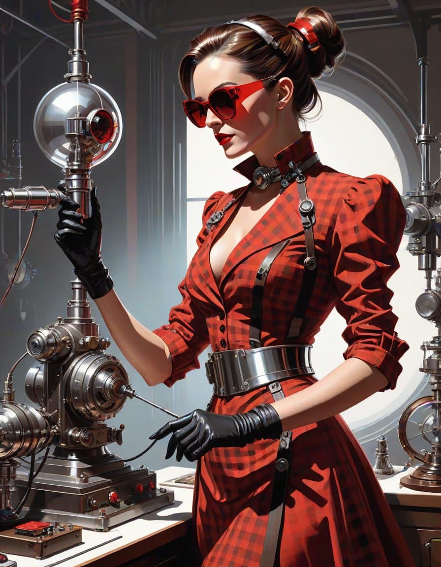 Crimson Cogs and Clockwork Fire