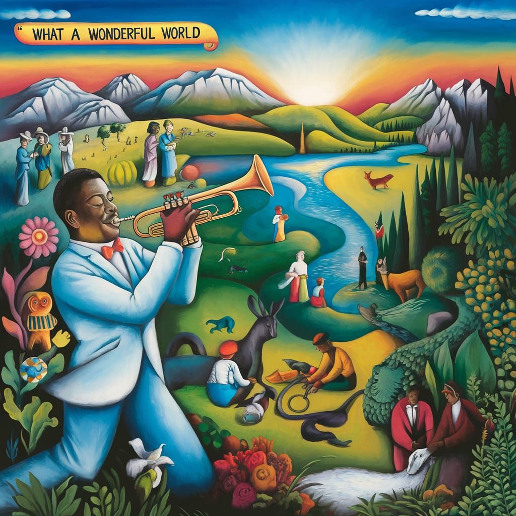 Harmonious World: A Celebration of Nature and Humanity