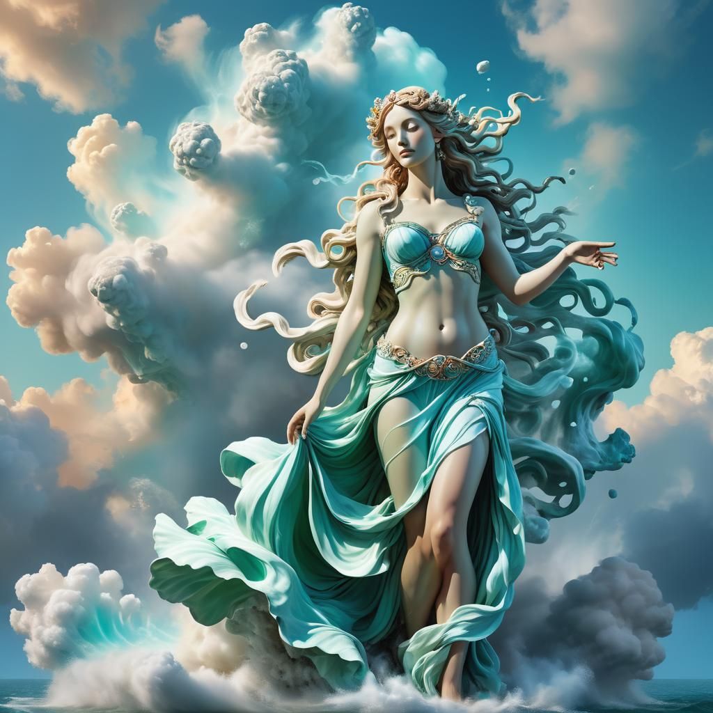 Aphrodite Made of Seafoam and Mist