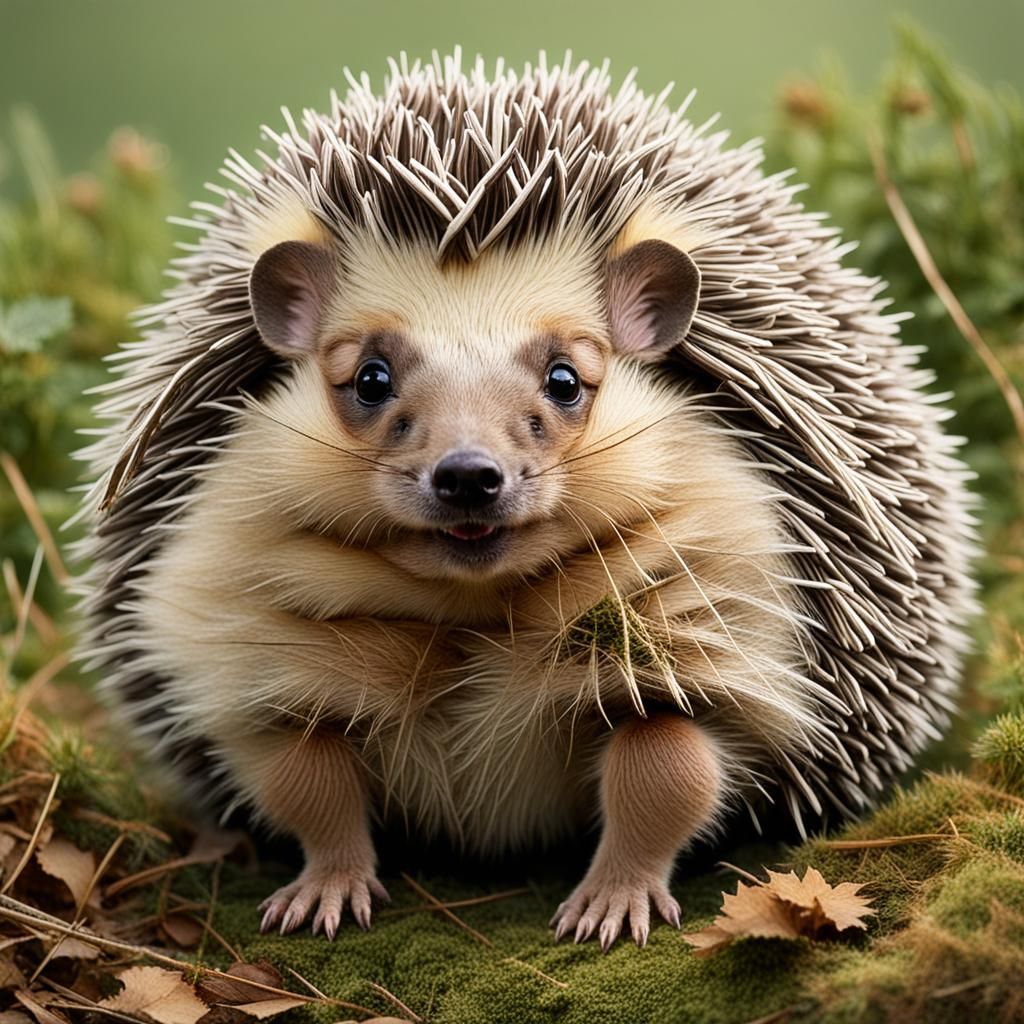 Mrs. Tiggy-Winkle: A Hedgehog as a Woolly Dog
