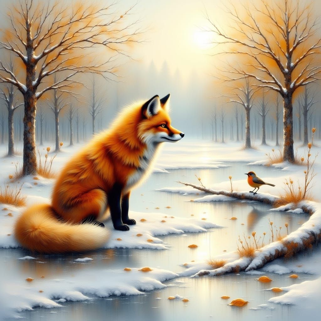 Reddish Critters in Winter