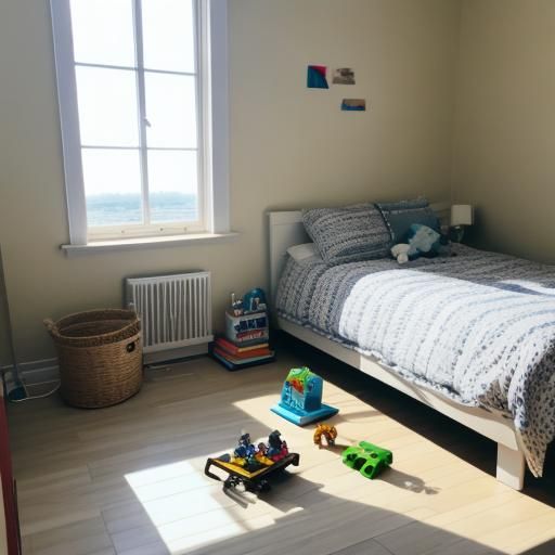 Sunny Day Toy Room: A Childhood Memory