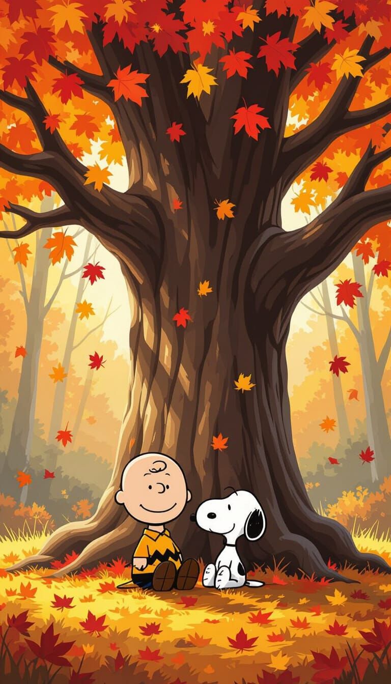 Happiness is experiencing a Fall day withyour best friend.