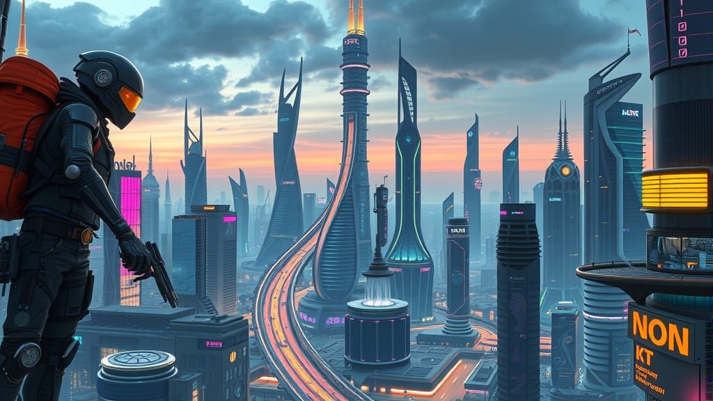 Neon Metropolis of Tomorrow