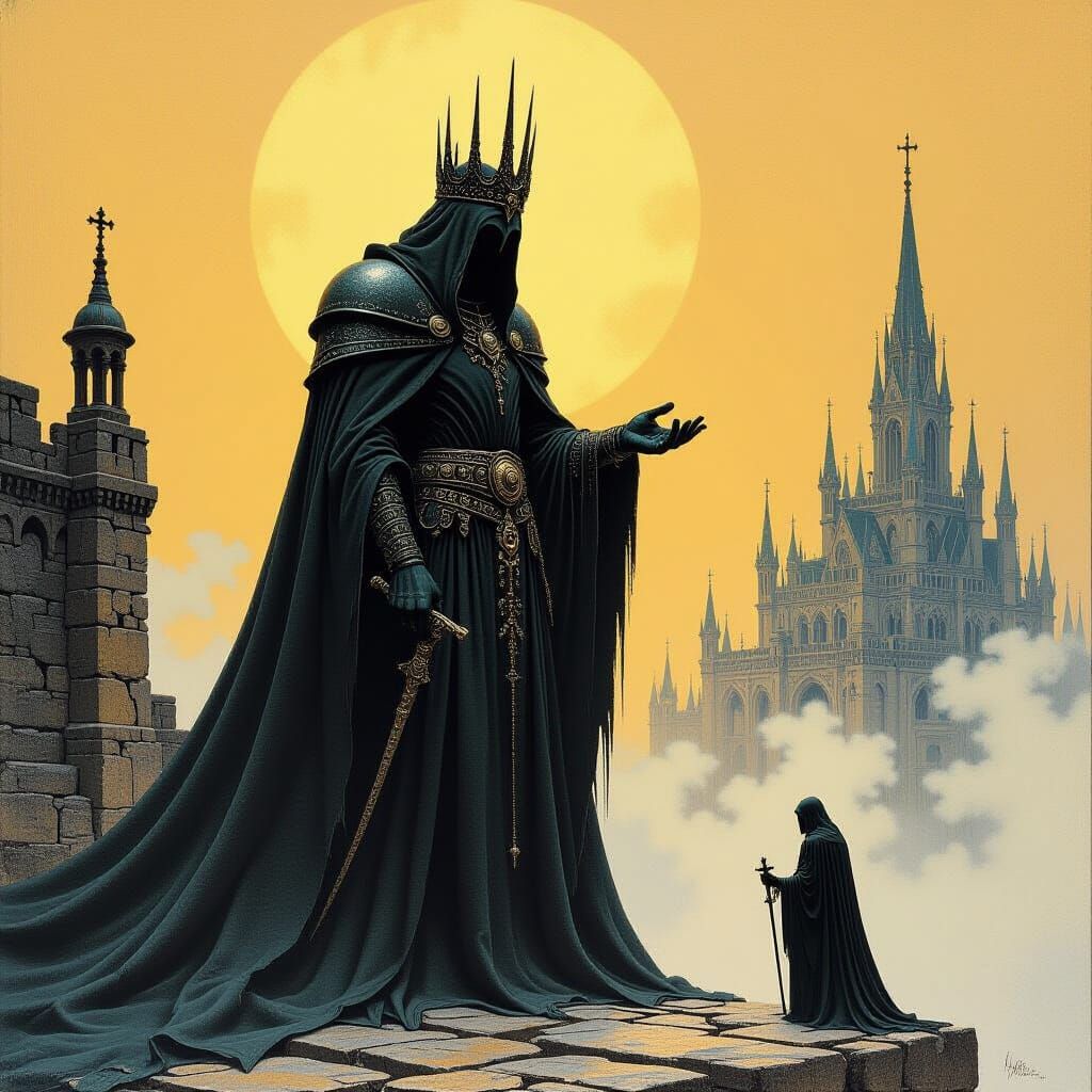 Brutal Wizard King Warrior