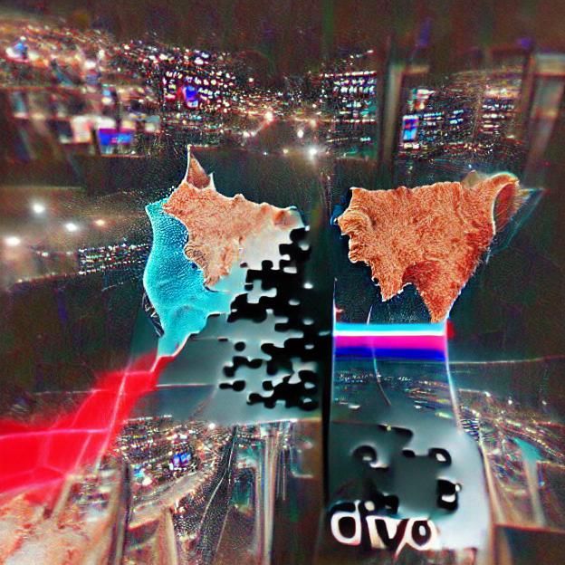 Abstract Visualization of Zero Divided by Zero