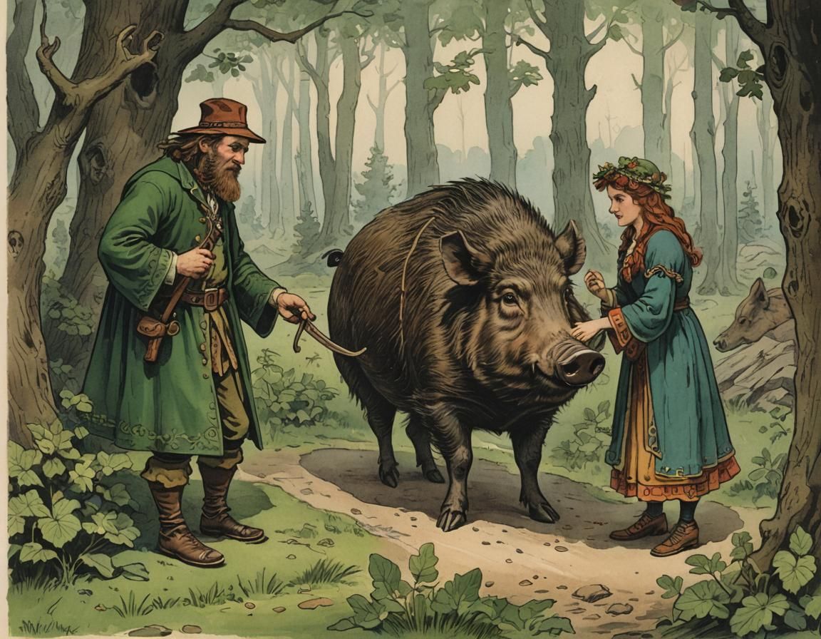 Bohemian Folk Hero Presents Wild Boar