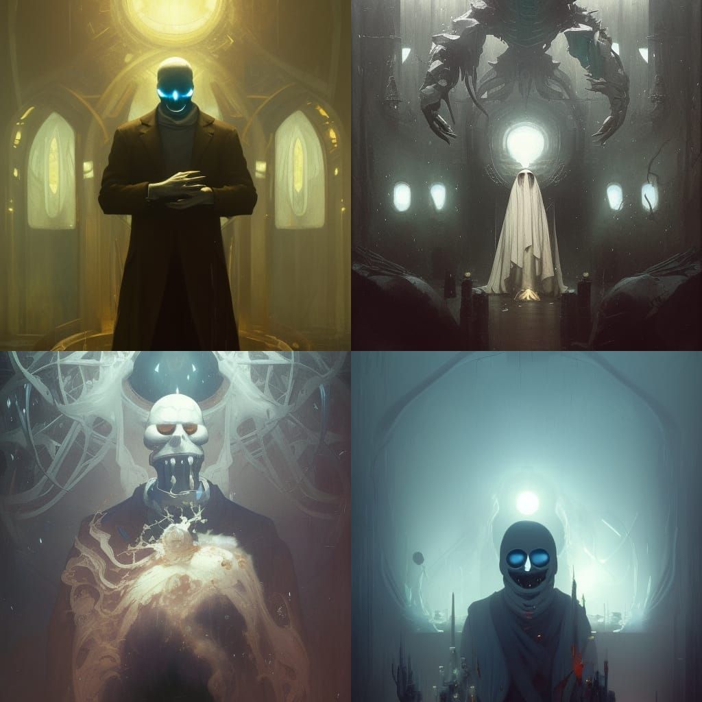 W.D. Gaster: Dark Fantasy Concept Art in 8K