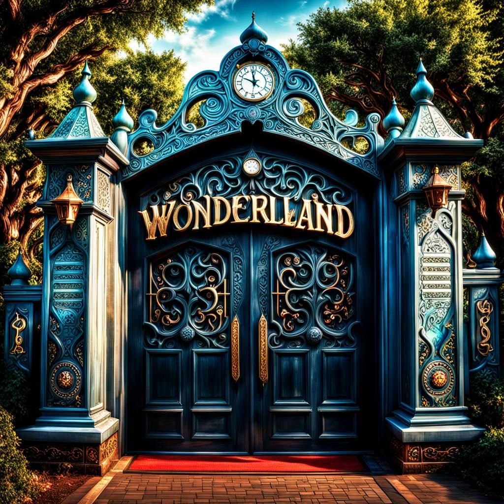 The Entrance to Wonderland.