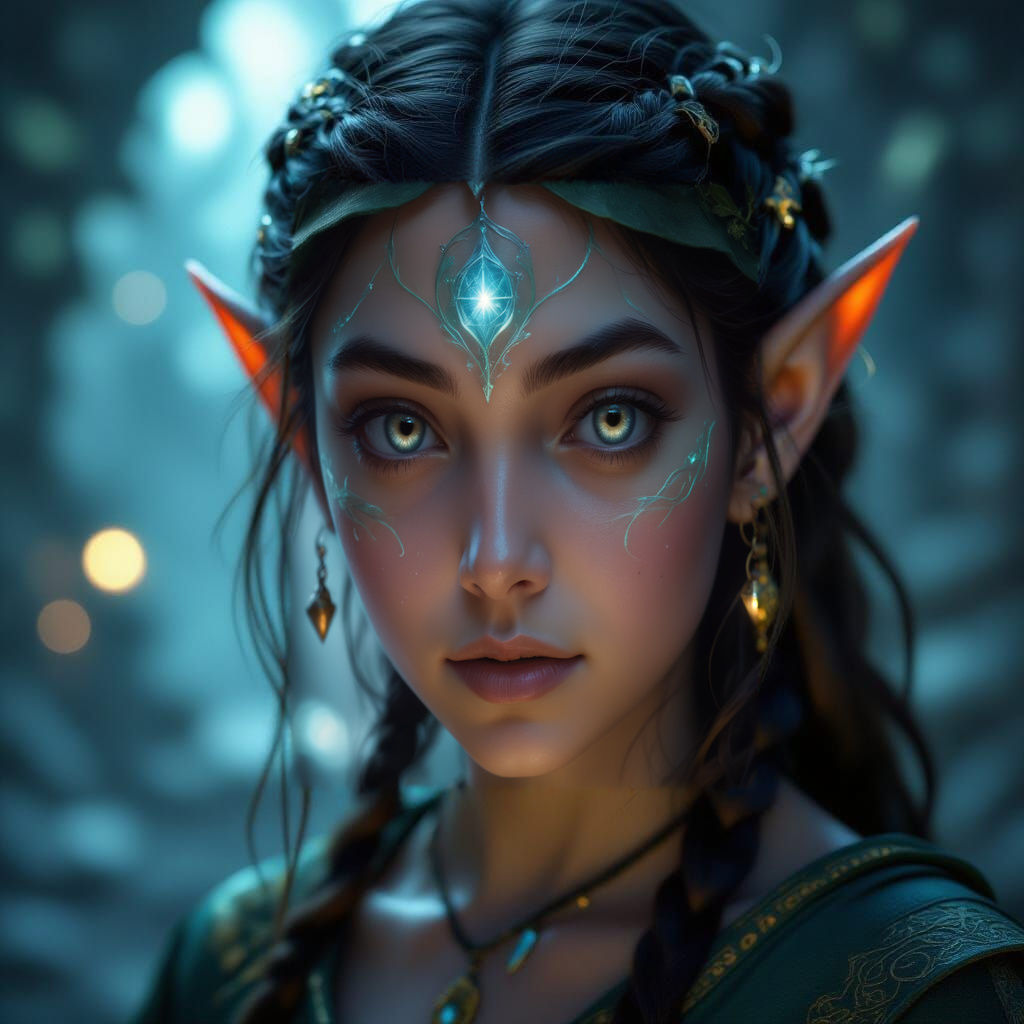 Powerful Elf Girl Between Worlds