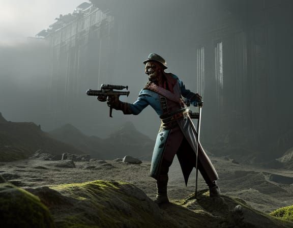 doctor zombie with syringe