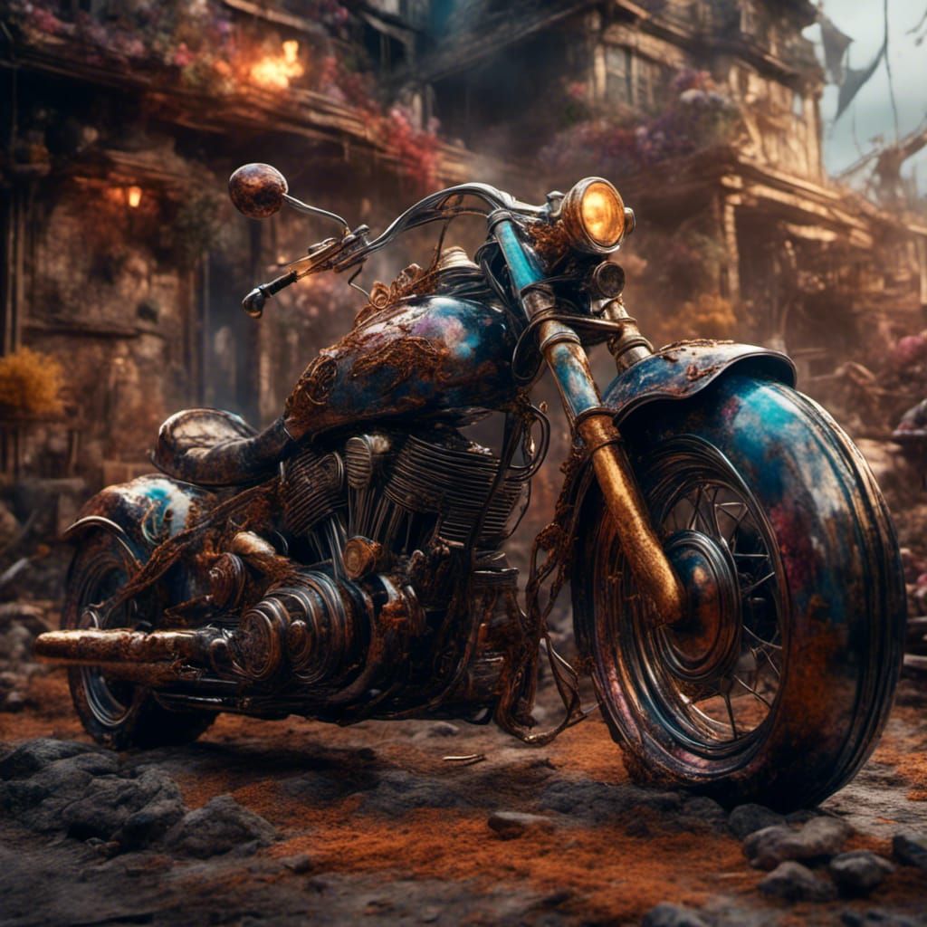 Axel from Twisted Metal 2 Game in Detailed Matte Painting