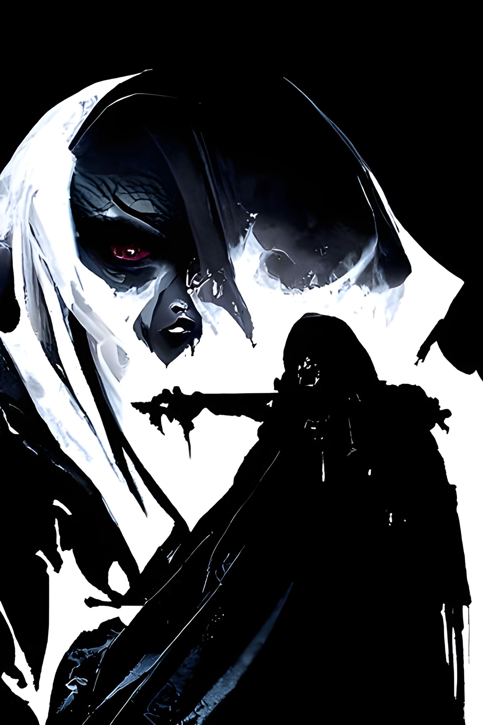 Lady McDeath: Sinister Female Reaper Artwork