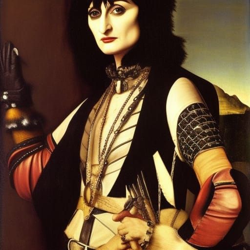 Siouxsie Sioux: Renaissance Portrait in Leather