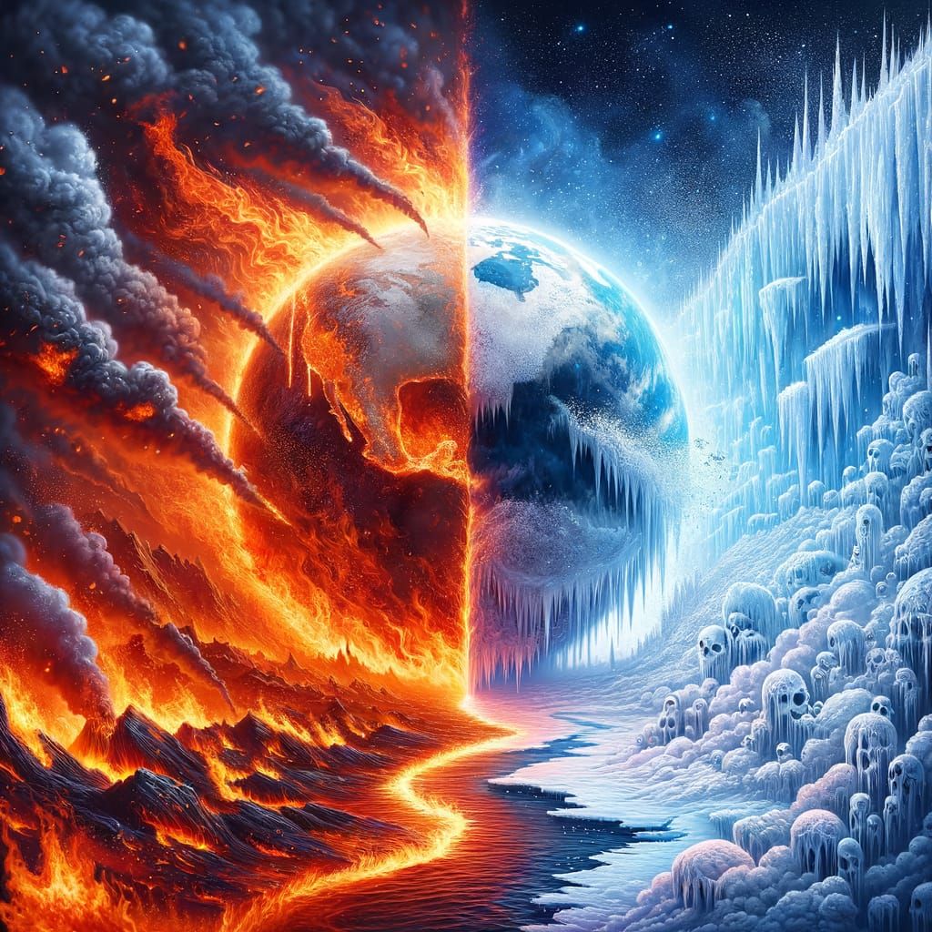 World's End: Fire vs. Ice Cataclysm