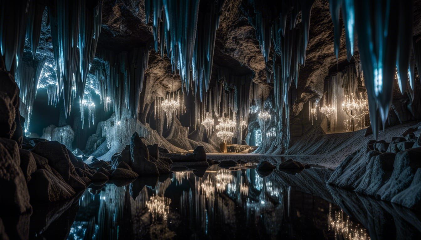 Mines of Moria: Epic Crystal-Covered Caves