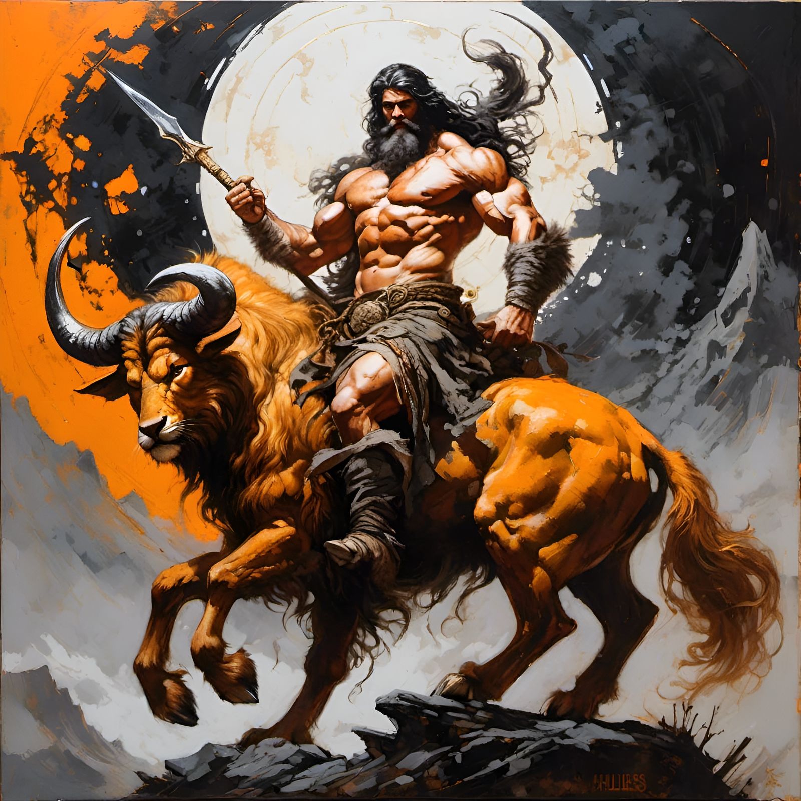 Heman and Battlecat Reimagined