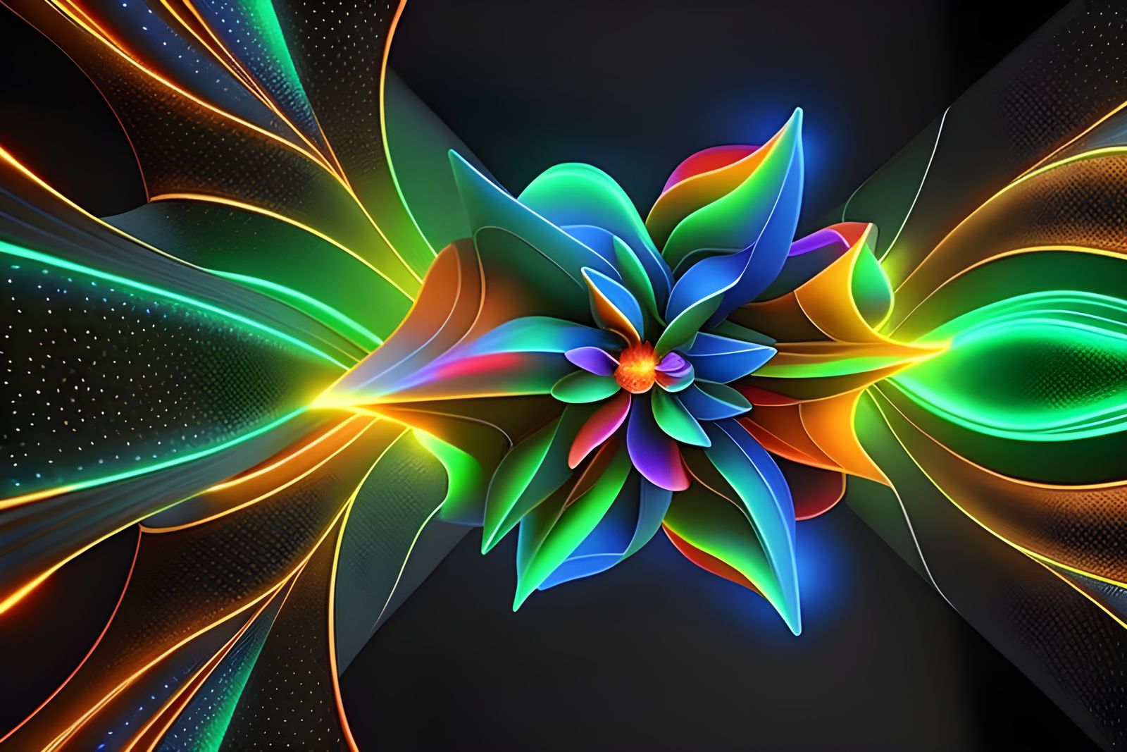 Splendid Recursive Lyapunov Nova Fractal in 8k