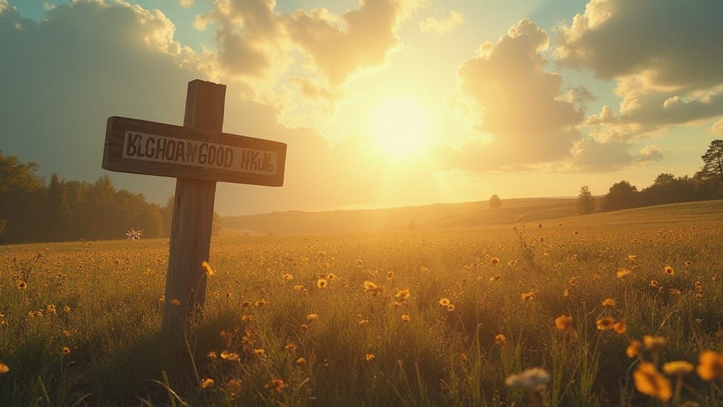 Sunlit Sky: Choosing Good in a Beautiful Scene