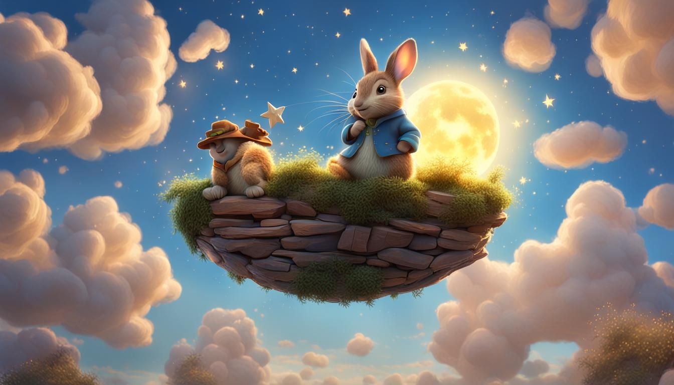 Star Named Lia in Beatrix Potter Style