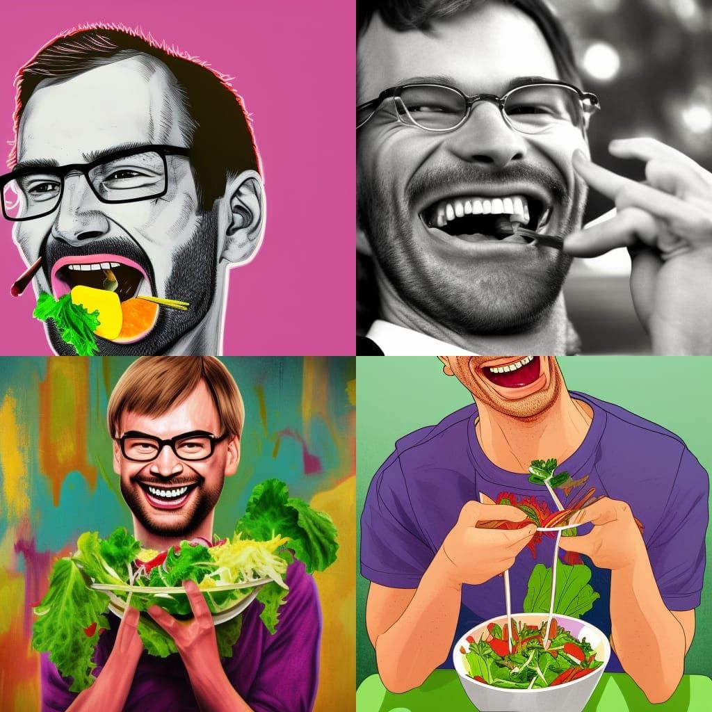 Hyperrealistic Portrait: Jeffrey Dahmer Laughing