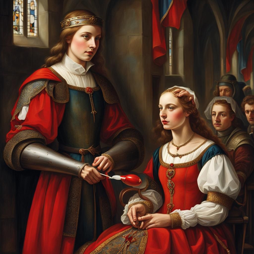 Medieval Heroine's Modern Blood Donation