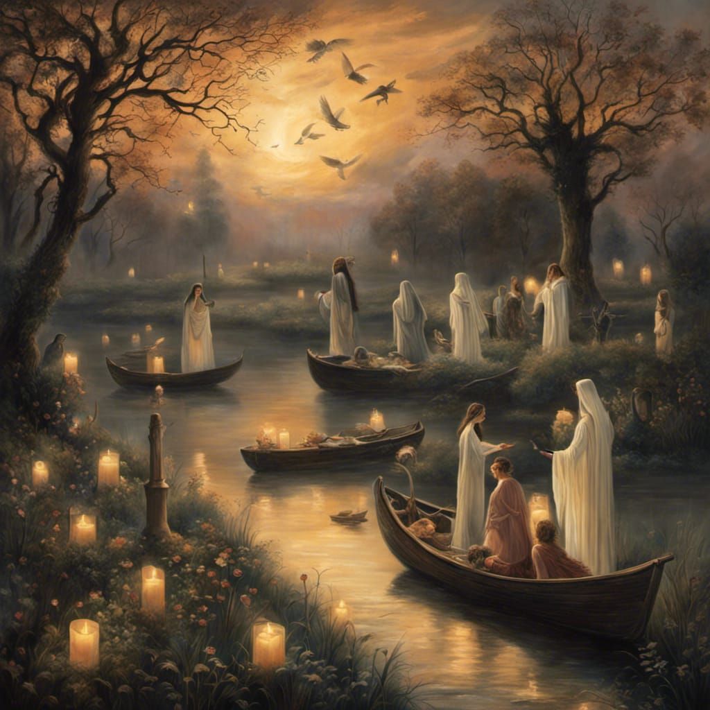 Ethereal Spirits Return to Celebrate Loved Ones