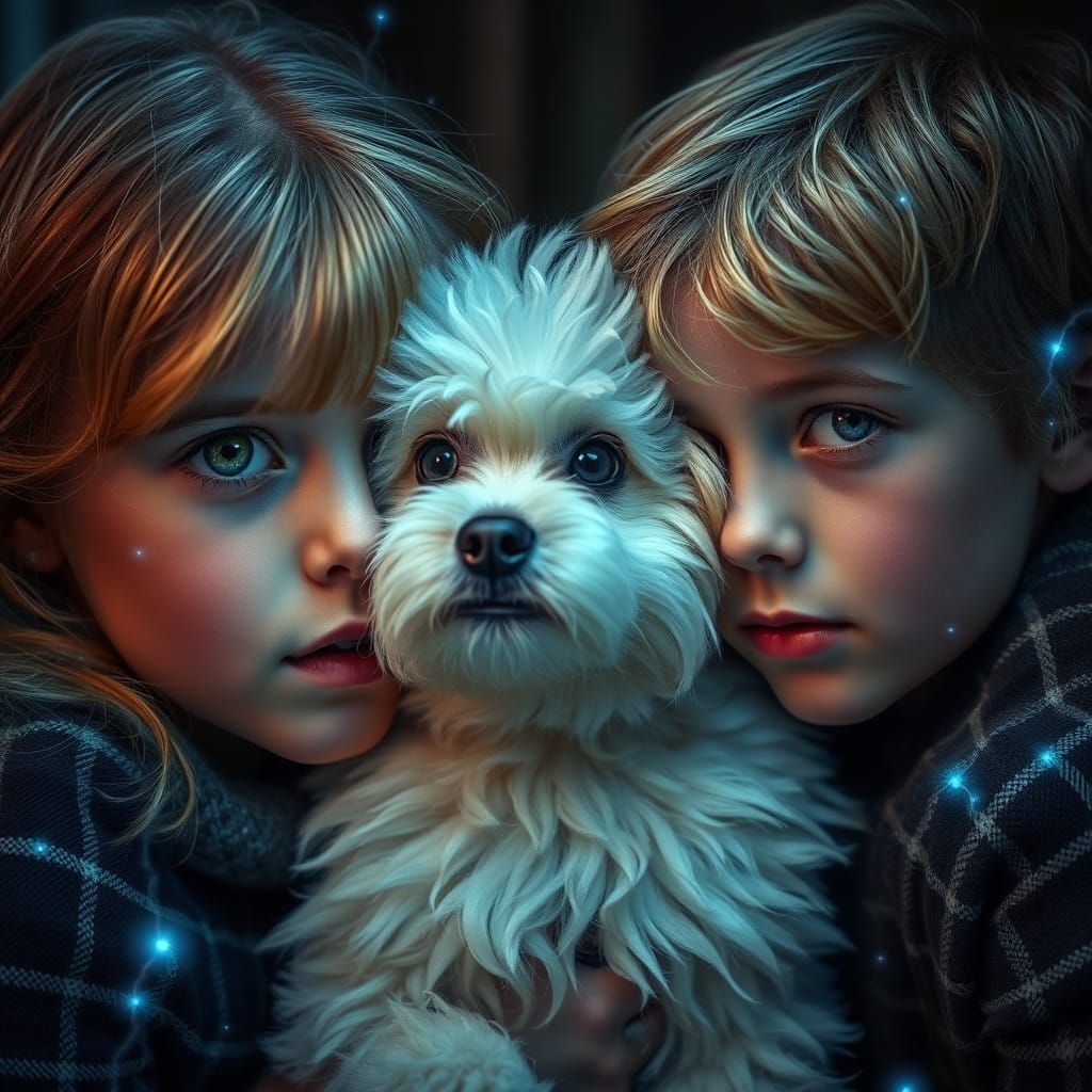 Hyperrealistic Portraits of Youth in Electrifying Surroundin...