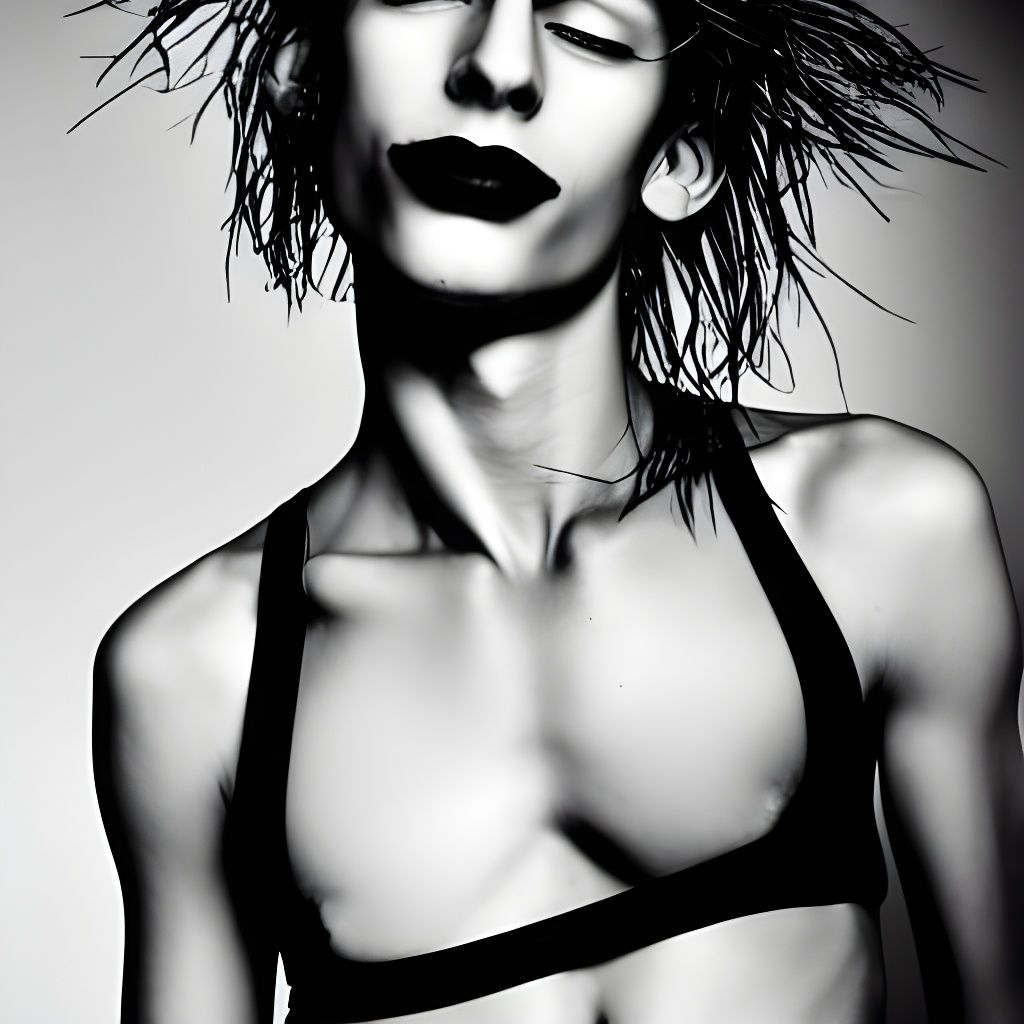 Passionate Androgynous People in Detailed 8k Photo