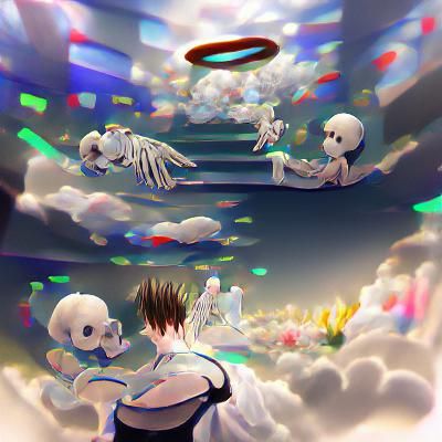 Abstract Afterlife: AI Generated Interpretation