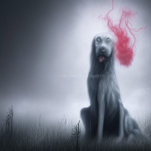 Gothic Horror: Ghost Dog in Digital Art