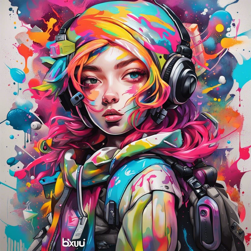 Graffiti Art of BIXU THE YOUTUBER