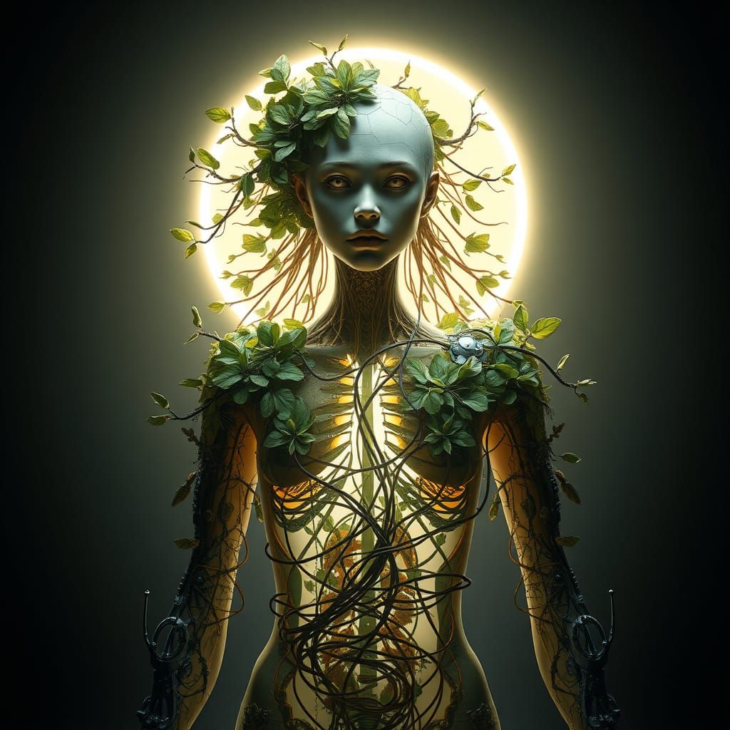 Surreal Fusion: Fragility, Tech, and Light