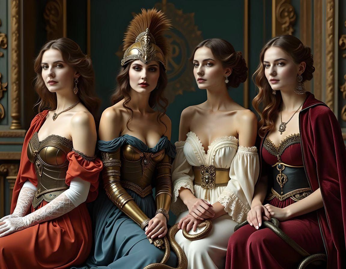 Four Queens of a Deck