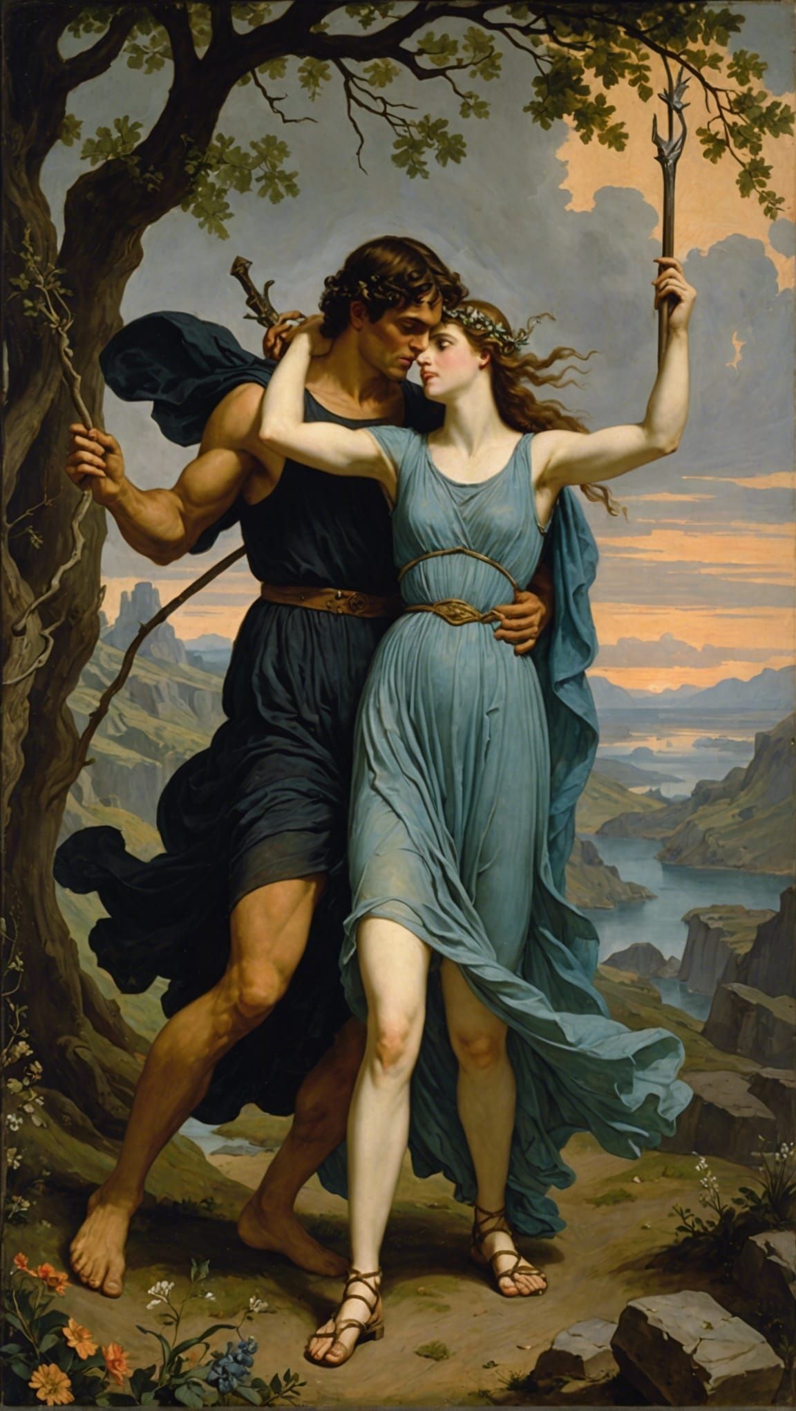 Orpheus and Eurydice: A Moment of Loss