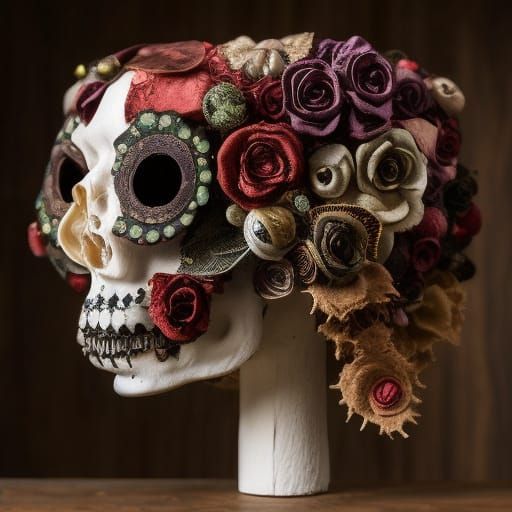 Gothic Paper Doll: Steampunk Horror Collage