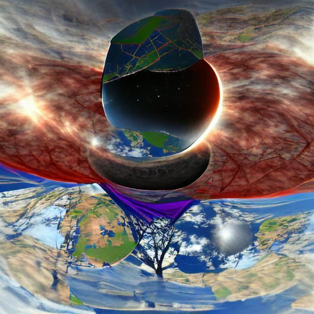 Metaverse City Eclipses Earth