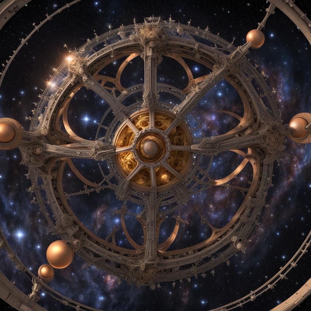 Celestial mechanics,  highly detailed, high definition, cgi ...