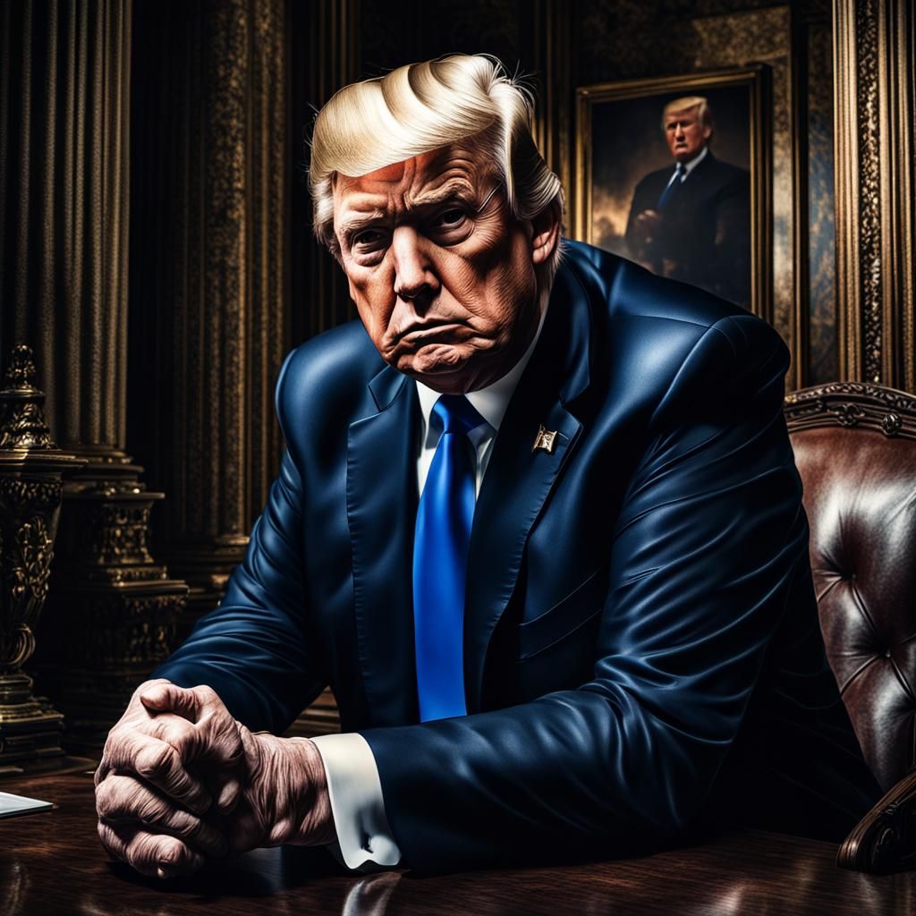 Hyperrealistic Portrait with Intricate Details in HDR