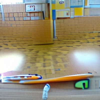 AI Generated Image of a School